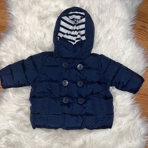 BabyGap Navy Puffer Winter Jacket